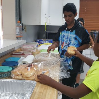CCCLA - The boys make lunch for church members - Churches Near Me - Cerritos, California