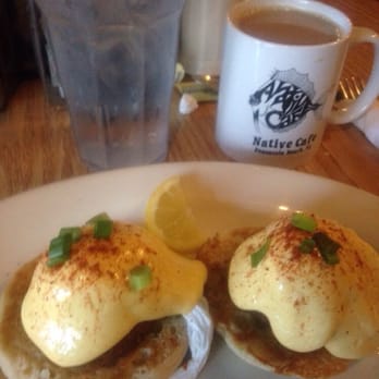 Native Cafe - I especially loved the breakfast entrée of Crab Cake Eggs Benedict. - American Near Me - Gulf Breeze, Florida Native Cafe - I especially loved the breakfast entrée of Crab Cake Eggs Benedict. - American Near Me - Gulf Breeze, Florida