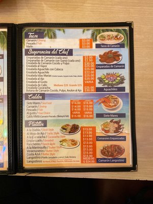 Menu photo 2 Rincon De Guayabitos  Los Angeles, CA