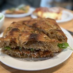 Wildflour - Meatball cutlet sandwich