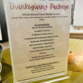 Rocky Top Catering - The Thanksgiving package menu--you have until Nov 17th to place order - Caterers Near Me - Raleigh, North Carolina Rocky Top Catering - The Thanksgiving package menu--you have until Nov 17th to place order - Caterers Near Me - Raleigh, North Carolina