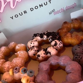 Bober Tea & Coffee - Box of 6 assorted Mochi Doughnuts - Coffee & Tea Near Me - Martinez, California