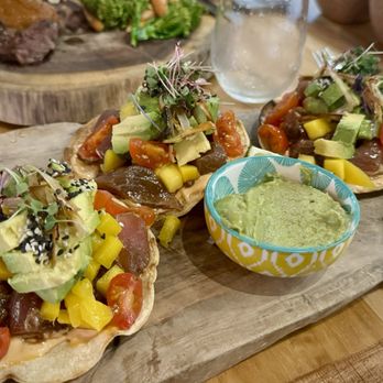 Ojo de Agua - Tuna tostadas - Juice Bars & Smoothies Near Me - Houston, Texas Ojo de Agua - Tuna tostadas - Juice Bars & Smoothies Near Me - Houston, Texas