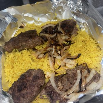 Wow Falafel - Beef Kabob Plate - Falafel Near Me - California City, California Wow Falafel - Beef Kabob Plate - Falafel Near Me - California City, California
