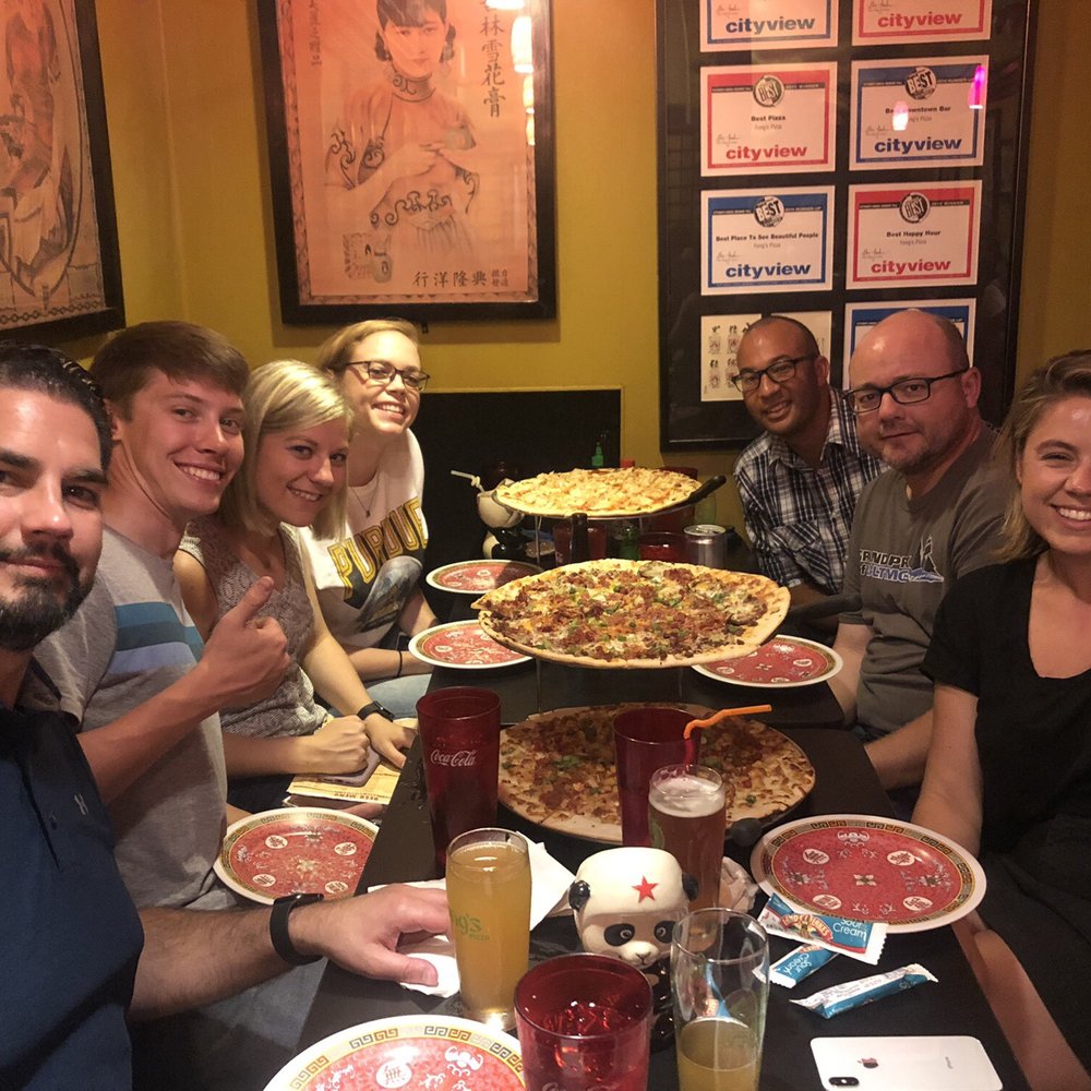 Fong's Pizza - They're accommodating for large groups! - Pizza Near Me - Des Moines, Iowa