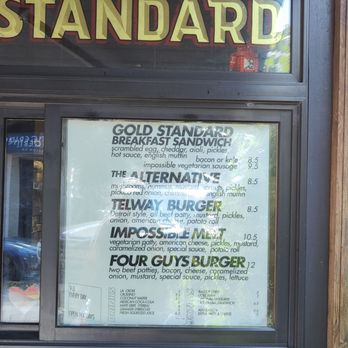 Gold Standard - Simple menu done really well - Sandwiches Near Me - Toronto, Ontario