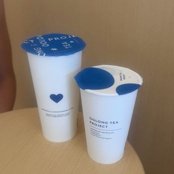 Oolong Tea Project - Golden pearl green milk tea (L) and dark roasted oolong milk tea (R) - Bubble Tea Near Me - Rowland Heights, California Oolong Tea Project - Golden pearl green milk tea (L) and dark roasted oolong milk tea (R) - Bubble Tea Near Me - Rowland Heights, California