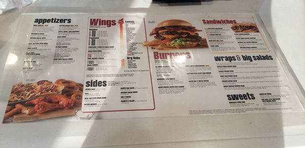 Menu photo 1 Buffalo Wild Wings Apple Valley, CA
