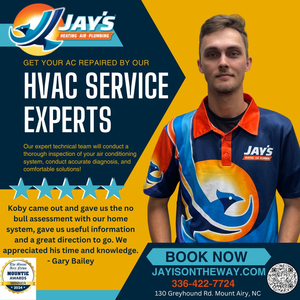 Slide of Jay's Heating, Air & Plumbing