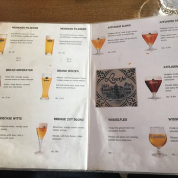 Loetje Centraal - Beer menu - Modern European Near Me - Amsterdam, New Hampshire Loetje Centraal - Beer menu - Modern European Near Me - Amsterdam, New Hampshire
