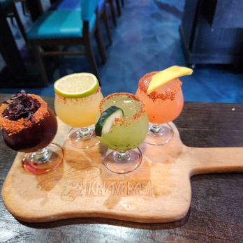 Kalaveras - Margarita flight - Mexican Near Me - Orange, California Kalaveras - Margarita flight - Mexican Near Me - Orange, California