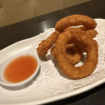 Ohana Sushi - Calamari Tempura - doesn't have too much flavor - too much breading in my opinion - Japanese Near Me - Riverside, California