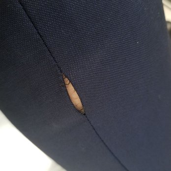 Lee's Tailor - This is one of the two areas where the stitching came undone!!! Terrible job!! - Sewing & Alterations Near Me - Dallas, Texas Lee's Tailor - This is one of the two areas where the stitching came undone!!! Terrible job!! - Sewing & Alterations Near Me - Dallas, Texas