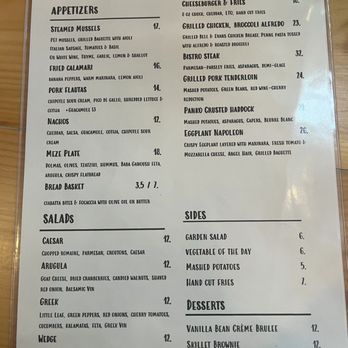 Seven High - Menu - Bakeries Near Me - Kennebunk, Maine