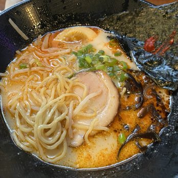 Torakichi Ramen - La Quinta - Spicy pork ramen with a side of black garlic delicious - Ramen Near Me - La Quinta, California Torakichi Ramen - La Quinta - Spicy pork ramen with a side of black garlic delicious - Ramen Near Me - La Quinta, California