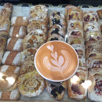 Crust Bakery - Coffee art at Crust Bakery. - Bakeries Near Me - Victoria, British Columbia Crust Bakery - Coffee art at Crust Bakery. - Bakeries Near Me - Victoria, British Columbia