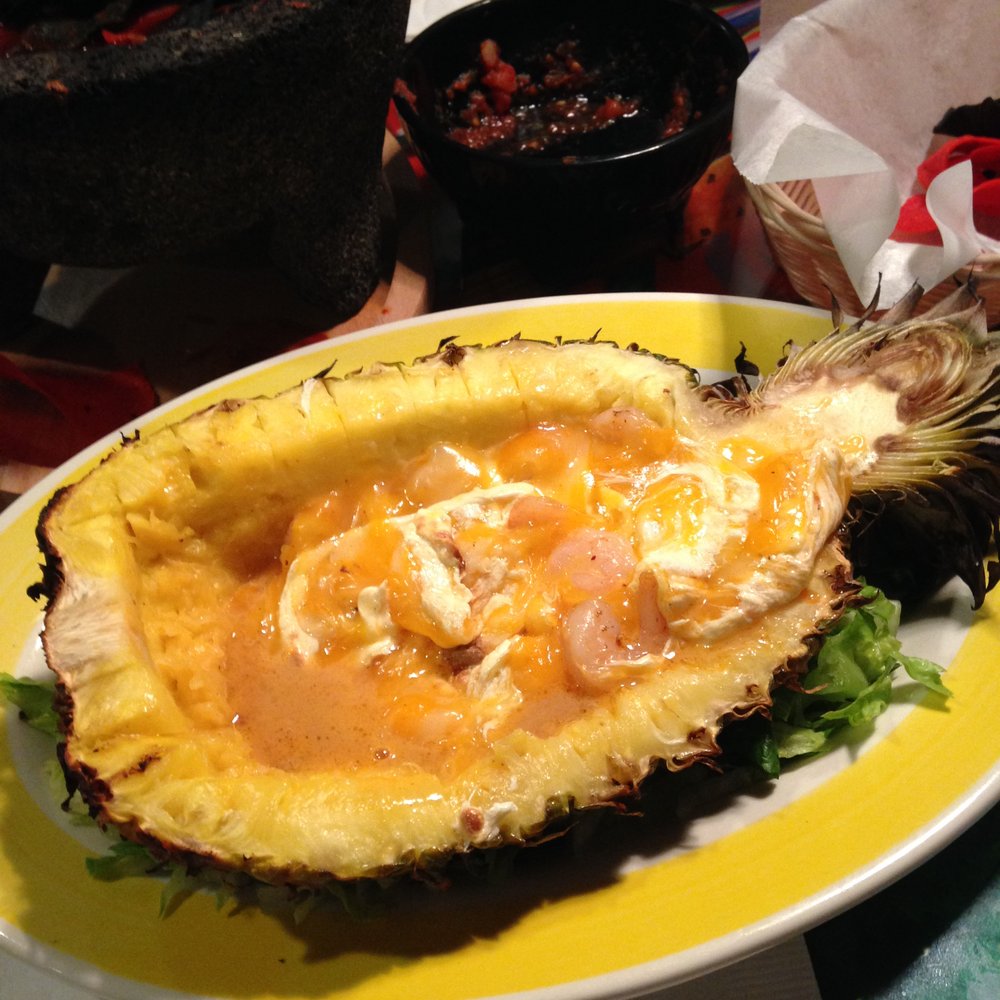 Casa Herrera - My stuffed pineapple...yeah, it looks bad, but I'm the one who had to smell it. - Mexican Near Me - Thorndale, Pennsylvania Casa Herrera - My stuffed pineapple...yeah, it looks bad, but I'm the one who had to smell it. - Mexican Near Me - Thorndale, Pennsylvania