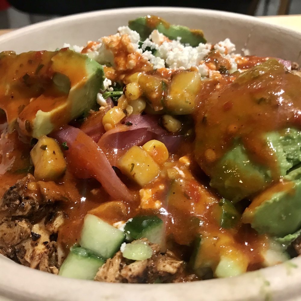 CAVA - Harissa avocado bowl. - Mediterranean Near Me - Jersey City, New Jersey