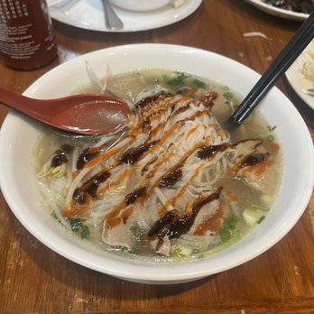 Pho Today - P1. Pho Special w/ added sriracha and hoisin sauce (totally not necessary but so good) - Vietnamese Near Me - Jacksonville, Florida Pho Today - P1. Pho Special w/ added sriracha and hoisin sauce (totally not necessary but so good) - Vietnamese Near Me - Jacksonville, Florida