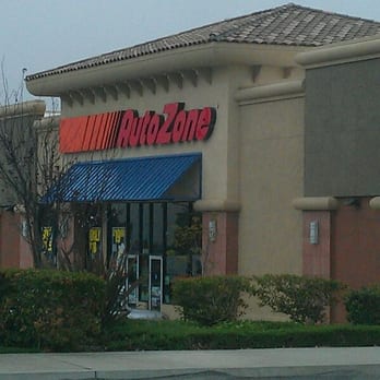 Auto Zone - Store front from Sierra Lakes Pkwy & Citrus - Auto Parts & Supplies Near Me - Fontana, California