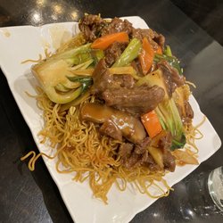 Beef Pan Fried Noodles