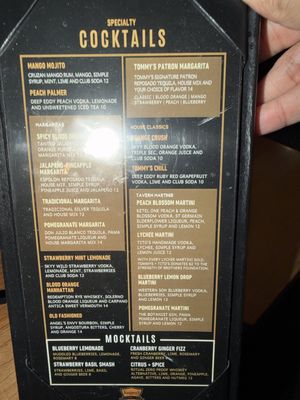 Menu photo 1 Tommy’s Tavern + Tap Wayne, NJ