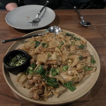 Hanuman Thai Eatery - Pad See Ew with Pork - Thai Near Me - Costa Mesa, California