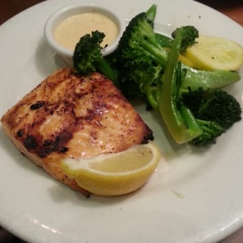 Outback Steakhouse - Salmon and veggies. - Steakhouses Near Me - Ontario, California Outback Steakhouse - Salmon and veggies. - Steakhouses Near Me - Ontario, California