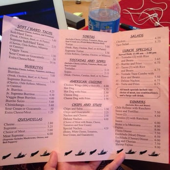 Taco Taco - Menu - Mexican Near Me - Countryside, Illinois Taco Taco - Menu - Mexican Near Me - Countryside, Illinois