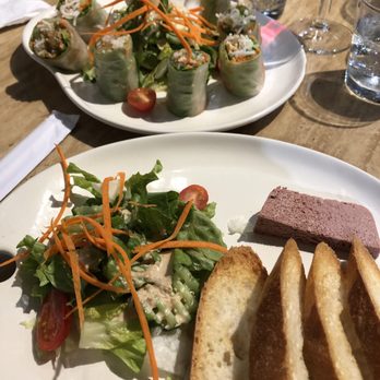 Tiny Pyramid - Summer rolls and pate. Both with small salads! - Cafes Near Me - Honolulu, Hawaii Tiny Pyramid - Summer rolls and pate. Both with small salads! - Cafes Near Me - Honolulu, Hawaii