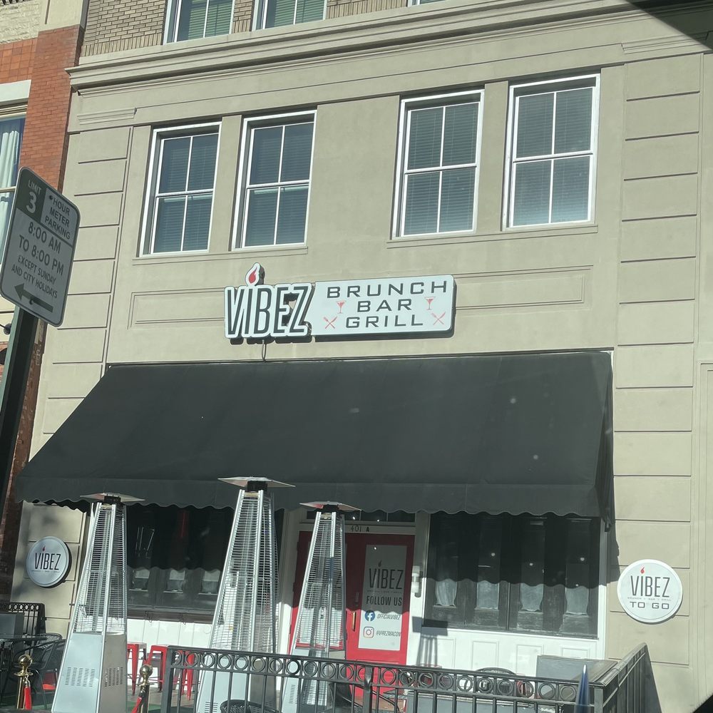 Outside restaurant