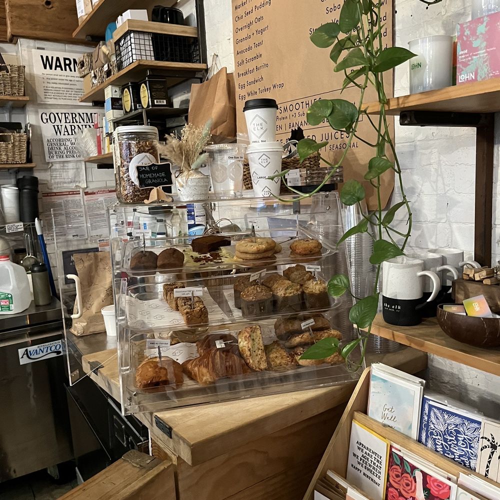 The Elk - a display of baked goods in a bakery - Coffee & Tea Near Me - New York, New York The Elk - a display of baked goods in a bakery - Coffee & Tea Near Me - New York, New York
