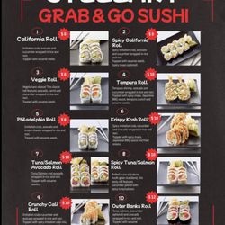 Starfoods Market - Fresh Sushi made Daily at the Market in the mornings , you can also place order for catering. and poke bowls !!!!