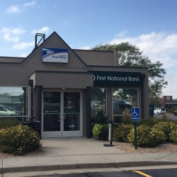 First National Bank of Omaha - Combo First National Bank and Post Office!