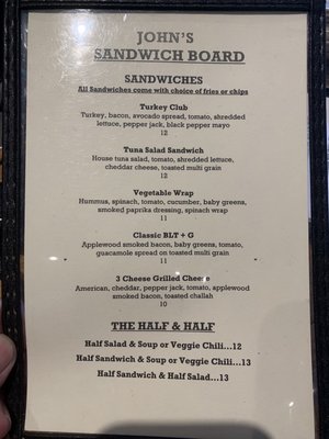 Menu photo 5 John's Place Chicago, IL Menu photo 5 John's Place Chicago, IL