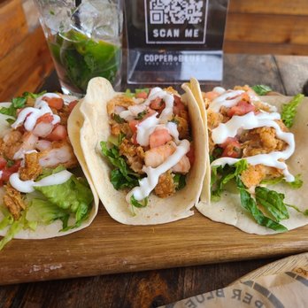 Copper Blues Rock Pub & Kitchen - Fried Shrimp Tacos - Bars Near Me - Doral, Florida Copper Blues Rock Pub & Kitchen - Fried Shrimp Tacos - Bars Near Me - Doral, Florida