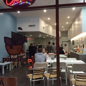 Pokestuf - Just a look on a Satruday night at 8pm. A small line has formed! - Hawaiian Near Me - Alhambra, California
