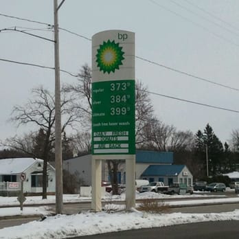 bp - a gas station sign - Gas Stations Near Me - Stevens Point, Wisconsin