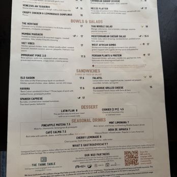 Immigrant Food - Menu - New American Near Me - Washington, DC, District of Columbia Immigrant Food - Menu - New American Near Me - Washington, DC, District of Columbia