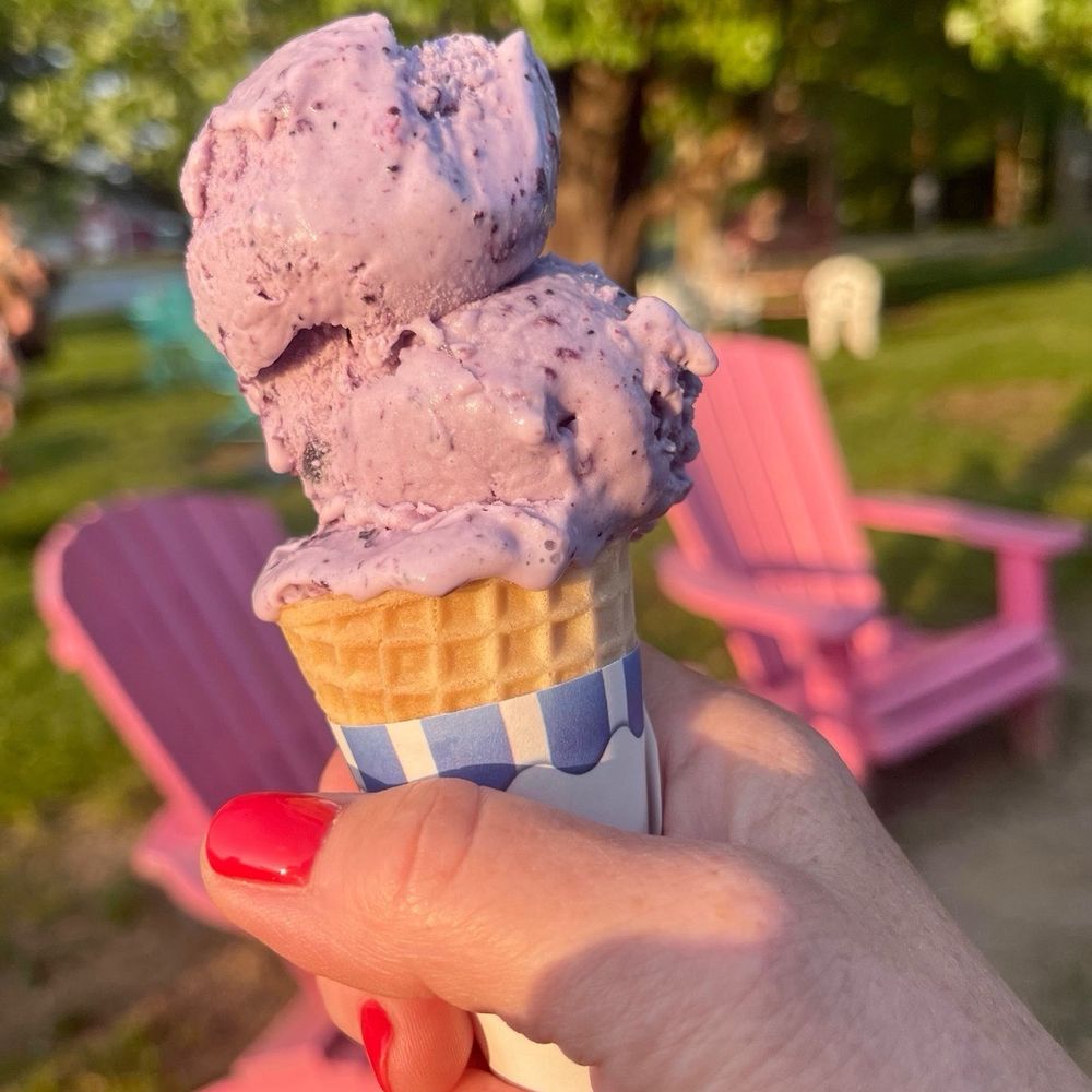 Pammy's ice cream PARLOR - Blueberry--cuz it's Maine! - Ice Cream & Frozen Yogurt Near Me - Harpswell, Maine Pammy's ice cream PARLOR - Blueberry--cuz it's Maine! - Ice Cream & Frozen Yogurt Near Me - Harpswell, Maine