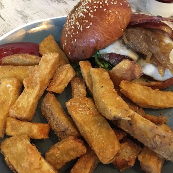NextDoor Restaurant - Burger and huge fries - Canadian (New) Near Me - Markham, Ontario NextDoor Restaurant - Burger and huge fries - Canadian (New) Near Me - Markham, Ontario