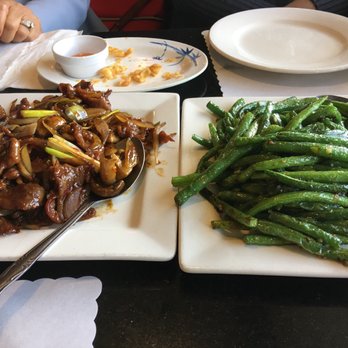 Red Ginger China Bistro - Garlic beans, Mongolian Beef - Seafood Near Me - Corona, California