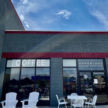 Ampersand Coffee Roasters - chairs and tables outside - Coffee Roasteries Near Me - Boulder, Colorado Ampersand Coffee Roasters - chairs and tables outside - Coffee Roasteries Near Me - Boulder, Colorado