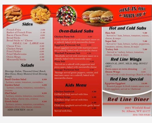 Menu photo 4 Red Line Diner Saint Albans, WV Menu photo 4 Red Line Diner Saint Albans, WV