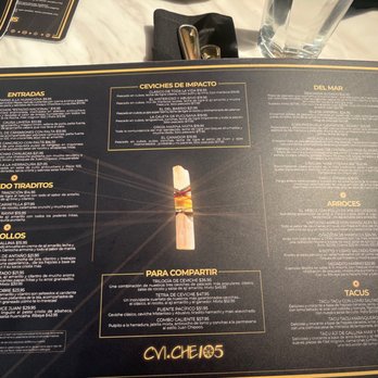 CVI.CHE 105 - Menu in Spanish - Peruvian Near Me - Miami, Florida