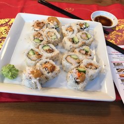 Sushi Haus - Delicious shrimp sushi rolls :)