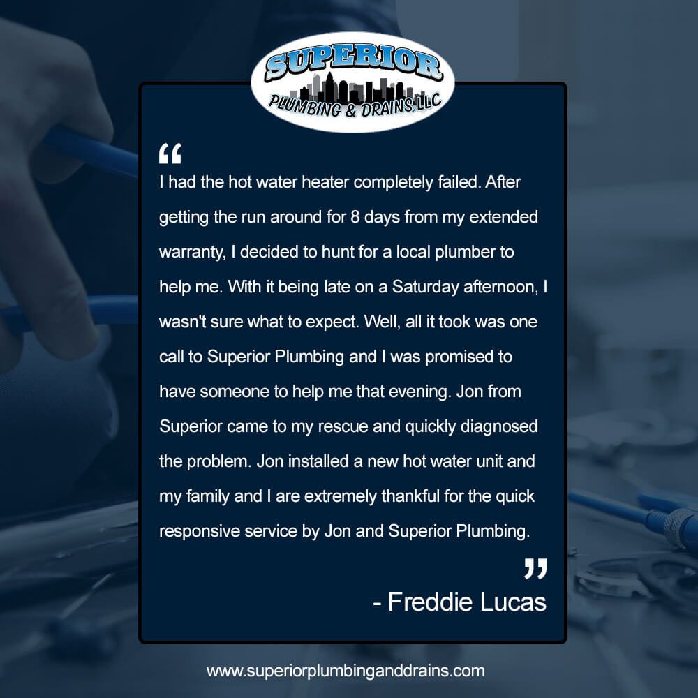 Slide of Superior Plumbing And Drains