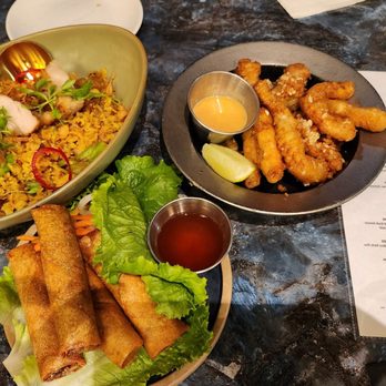 Chao - Fried rice, salt and pepper calamari,  spring rolls - Asian Fusion Near Me - Honolulu, Hawaii