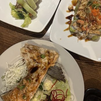 Yanagi Sushi & Grill - Salmon collar, Green Salmon Roll, lobster roll - Sushi Bars Near Me - Pismo Beach, California Yanagi Sushi & Grill - Salmon collar, Green Salmon Roll, lobster roll - Sushi Bars Near Me - Pismo Beach, California