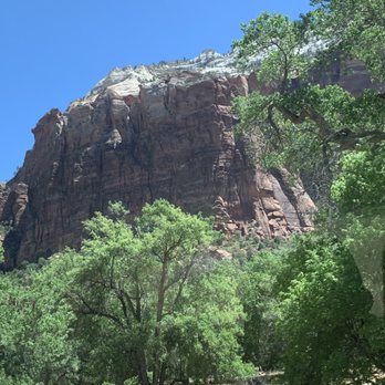 Southwest Adventure Tours - view heading up to Zion Narrow, in van - Tours Near Me - Cedar City, Utah Southwest Adventure Tours - view heading up to Zion Narrow, in van - Tours Near Me - Cedar City, Utah